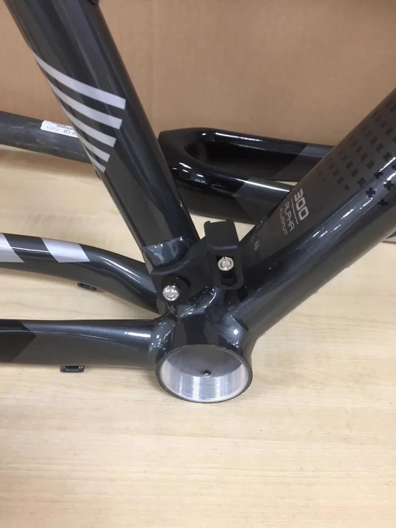 Ex Display Trek Crockett Disc Cyclocross Bike Frameset 56cm 2021 in Black-5